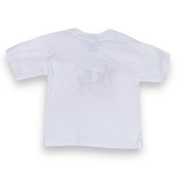 Vintage 90s AUSTIN TEXAS Embroidered White Short Sleeve Travel T-Shirt Top 6 - 8 - Picture 5 of 9